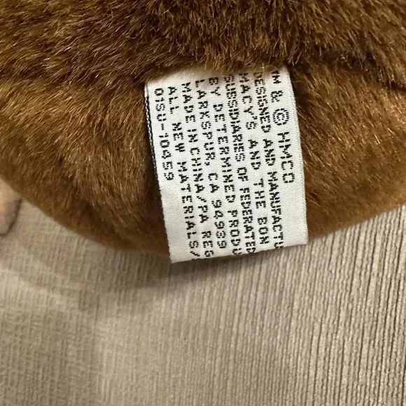 Macy's Curious George Large Plush Monkey Hat Scarf Toy 23" - Picture 5 of 5